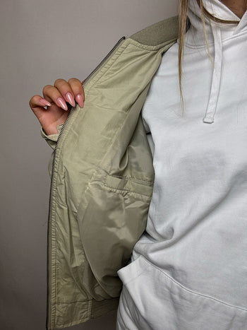 Bomber greige L vintage