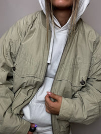 Bomber greige L vintage