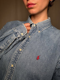 Ralph Lauren Jeanshemd Gr. M, Vintage
