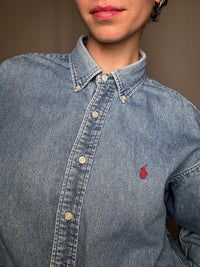 Ralph Lauren Jeanshemd Gr. M, Vintage