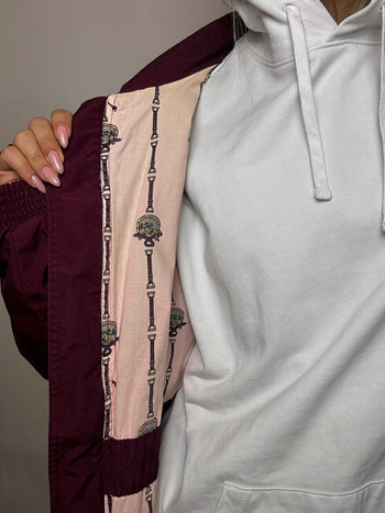 Bomber bordeaux XXL vintage