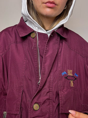 Bomber bordeaux XXL vintage