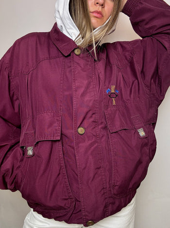 Bomber bordeaux XXL vintage