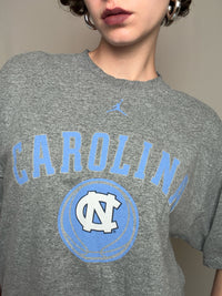 Tshirt gris Carolina x Jordan L vintage