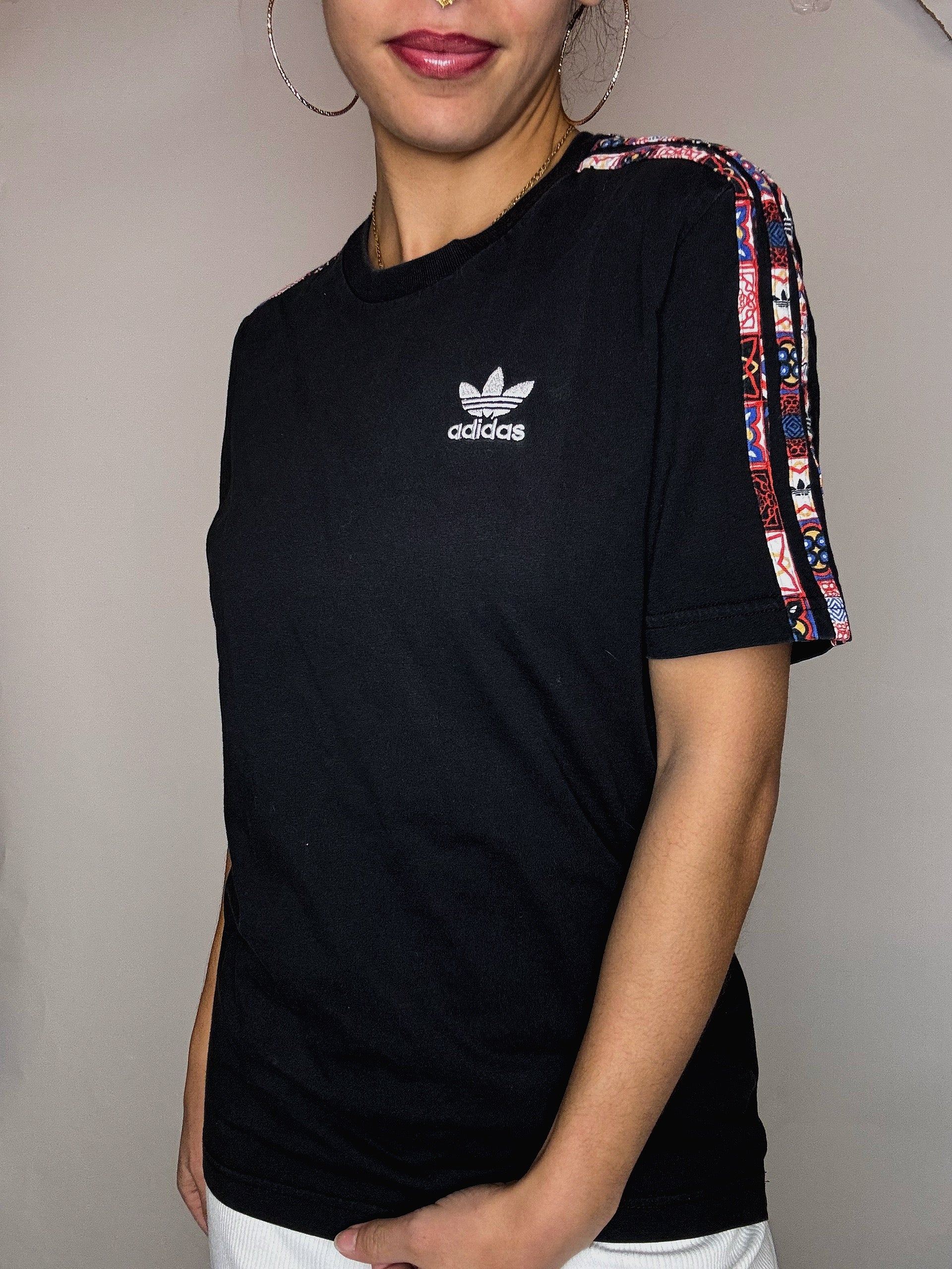 Tshirt noir Adidas XS vintage