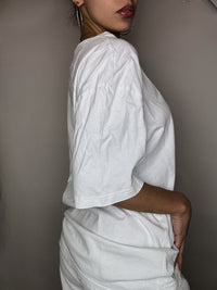 Adidas Vintage White T-shirt M