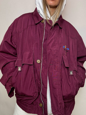 Bomber bordeaux XXL vintage