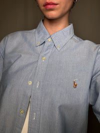 Chemise oxford bleue Ralph Lauren M vintage