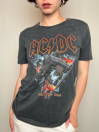 Tshirt gris ACDC M vintage