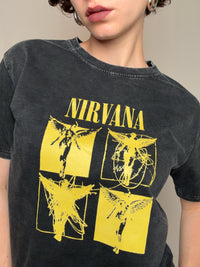 Tshirt gris Nirvana S vintage