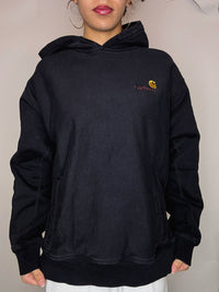 Schwarzer Carhartt Hoodie L vintage