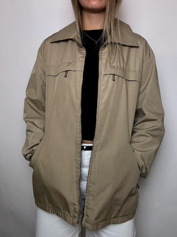 Veste imperméable beige XL vintage