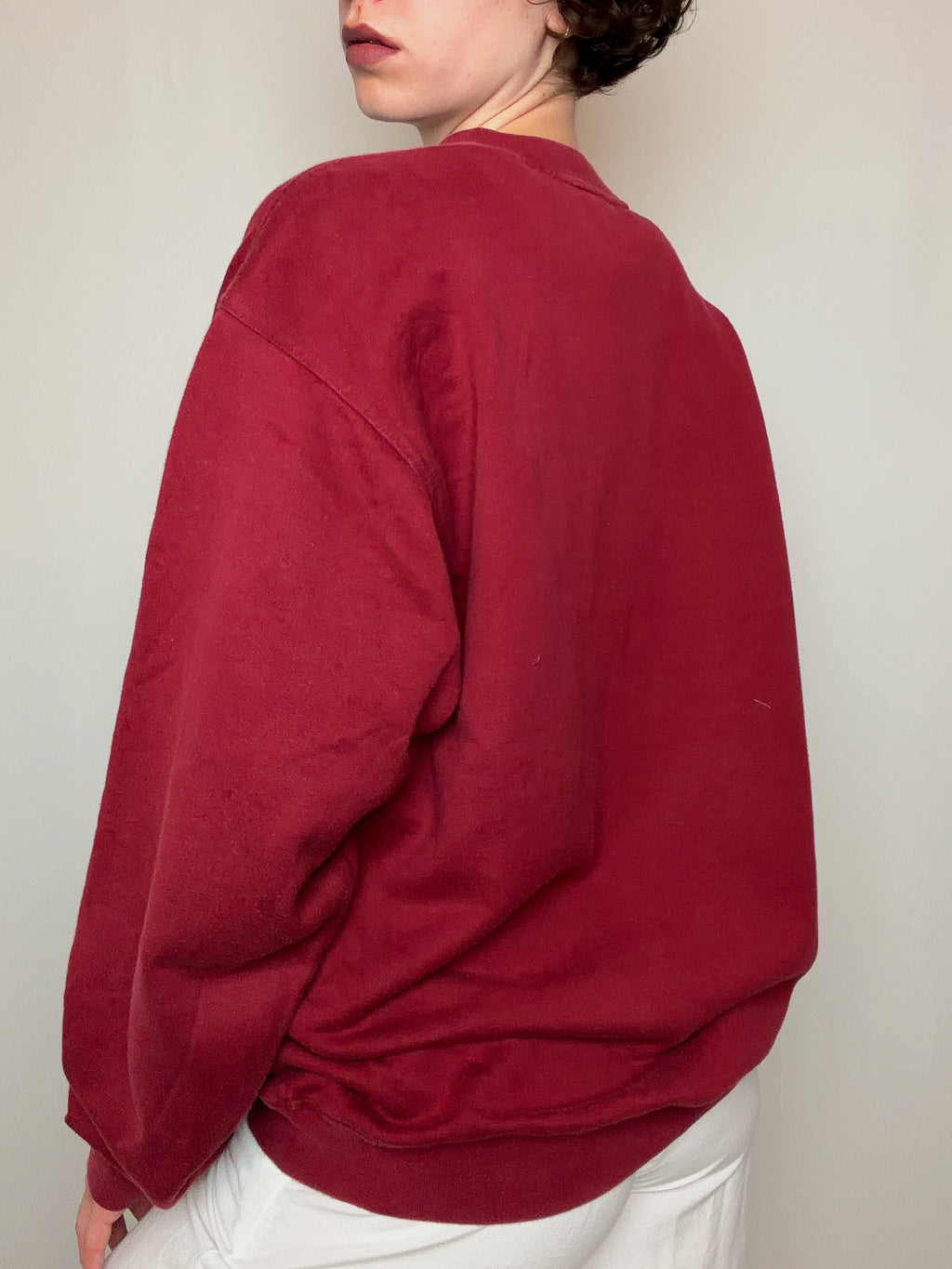 Sweat Adidas bordeaux L vintage