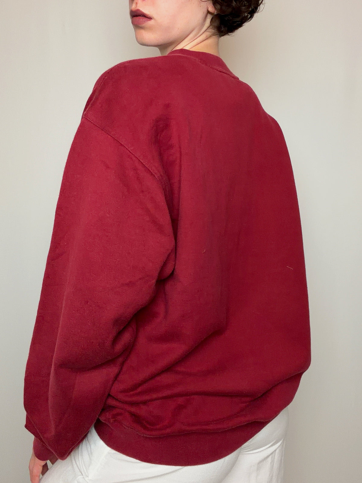 Sweat Adidas bordeaux L vintage