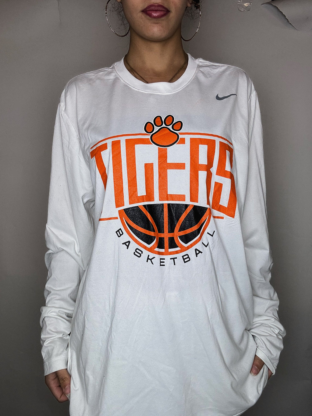 Tshirt manches longues NIKE x TIGERS XL vintage