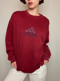 Sweat Adidas bordeaux L vintage
