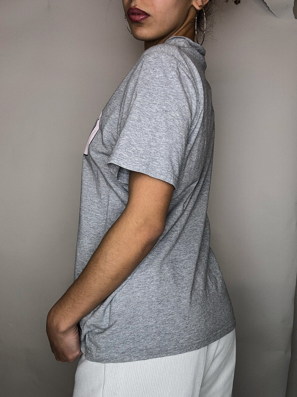 Gray JOHNNY BRAVO S/M vintage T-shirt
