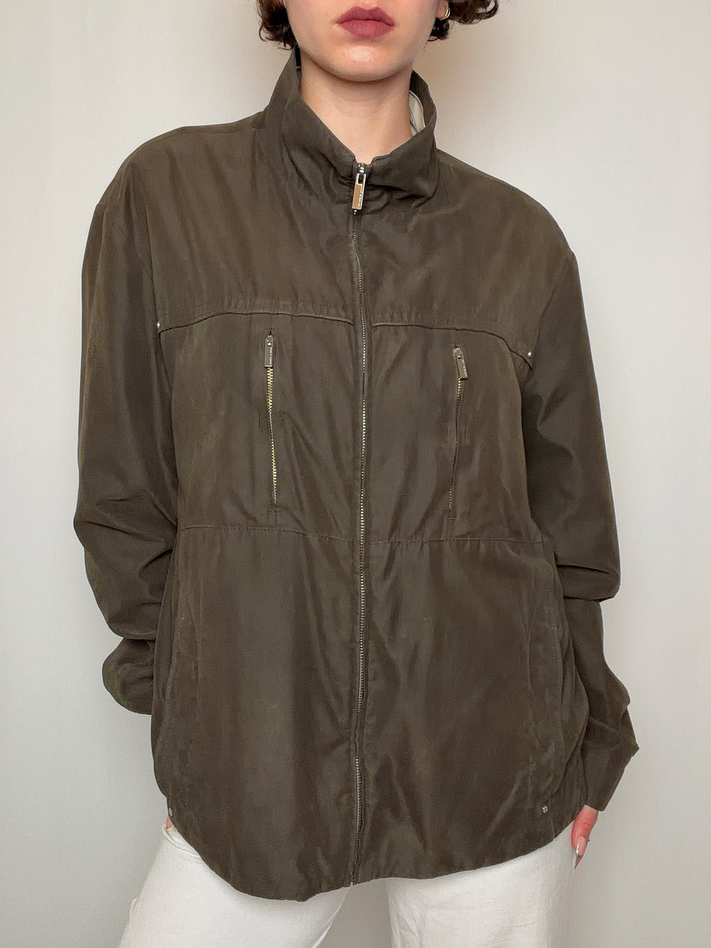 Veste d'été brune XL vintage