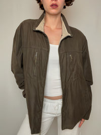 Veste d'été brune XL vintage