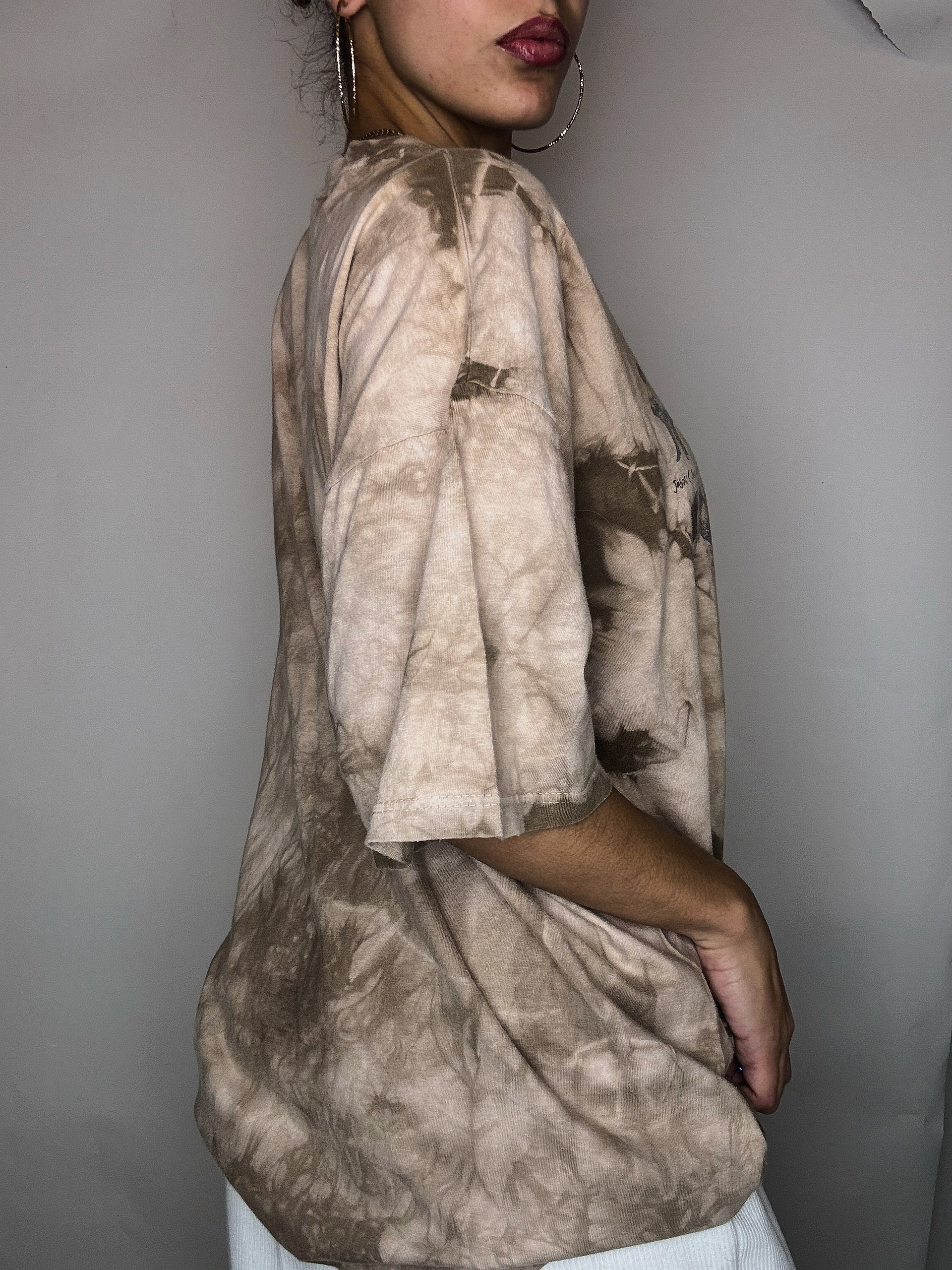 Tshirt beige  kitch parc national XL vintage