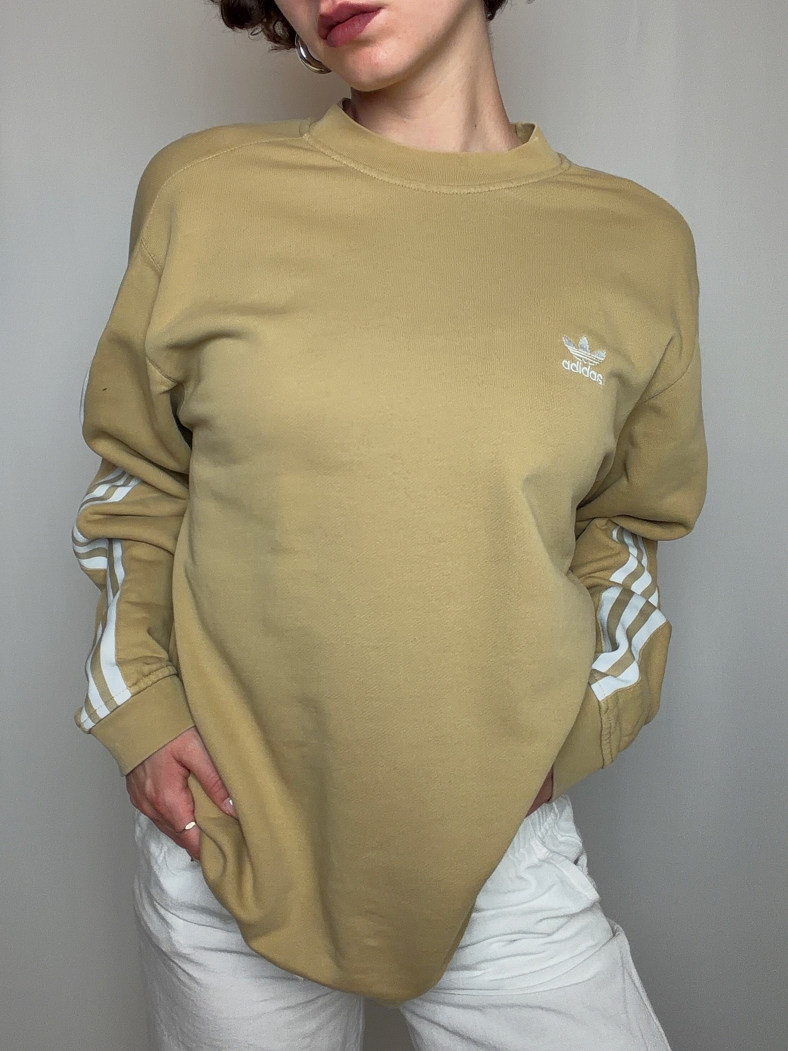 Sweat beige Adidas M vintage