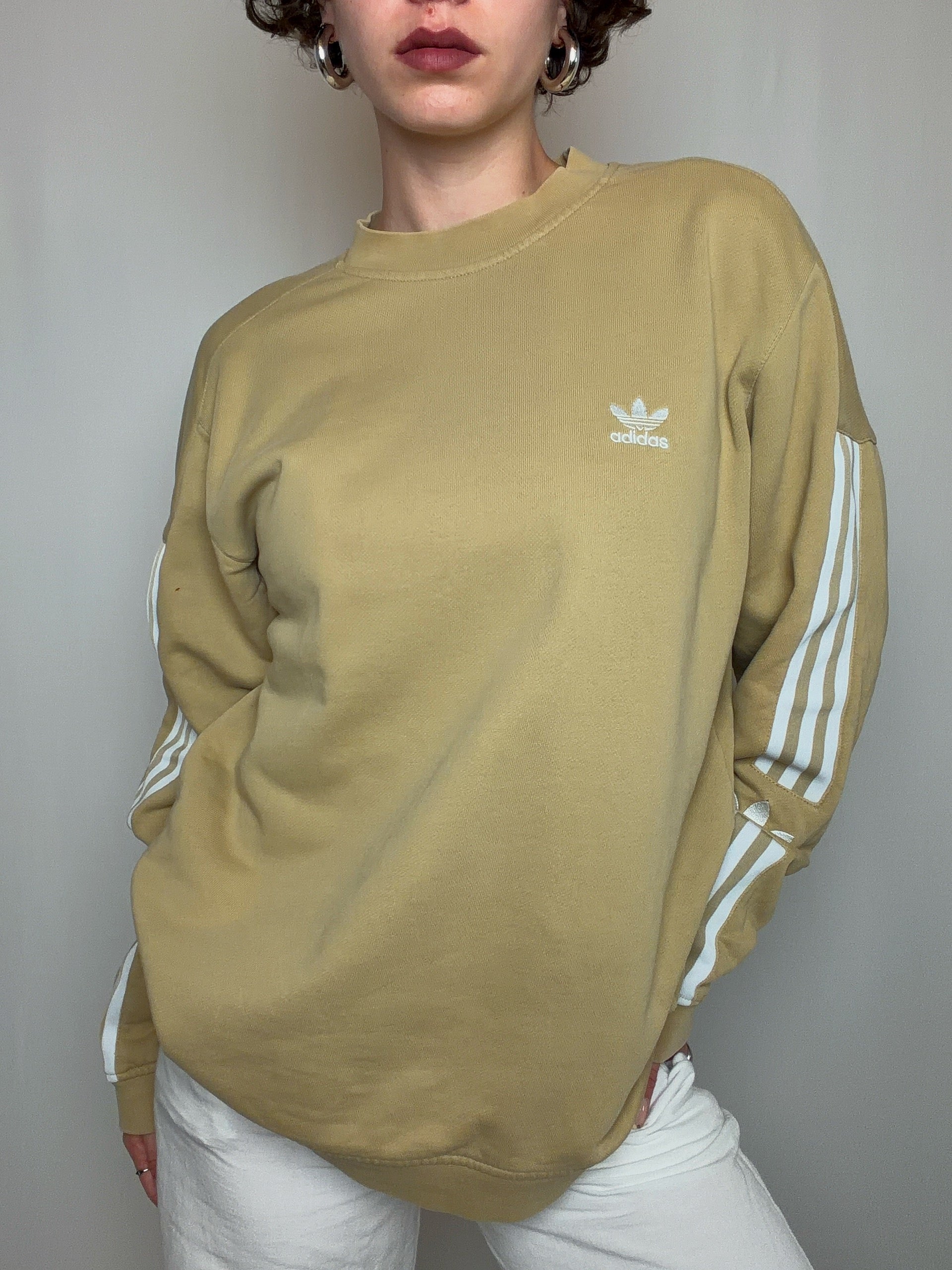 Sweat beige Adidas M vintage