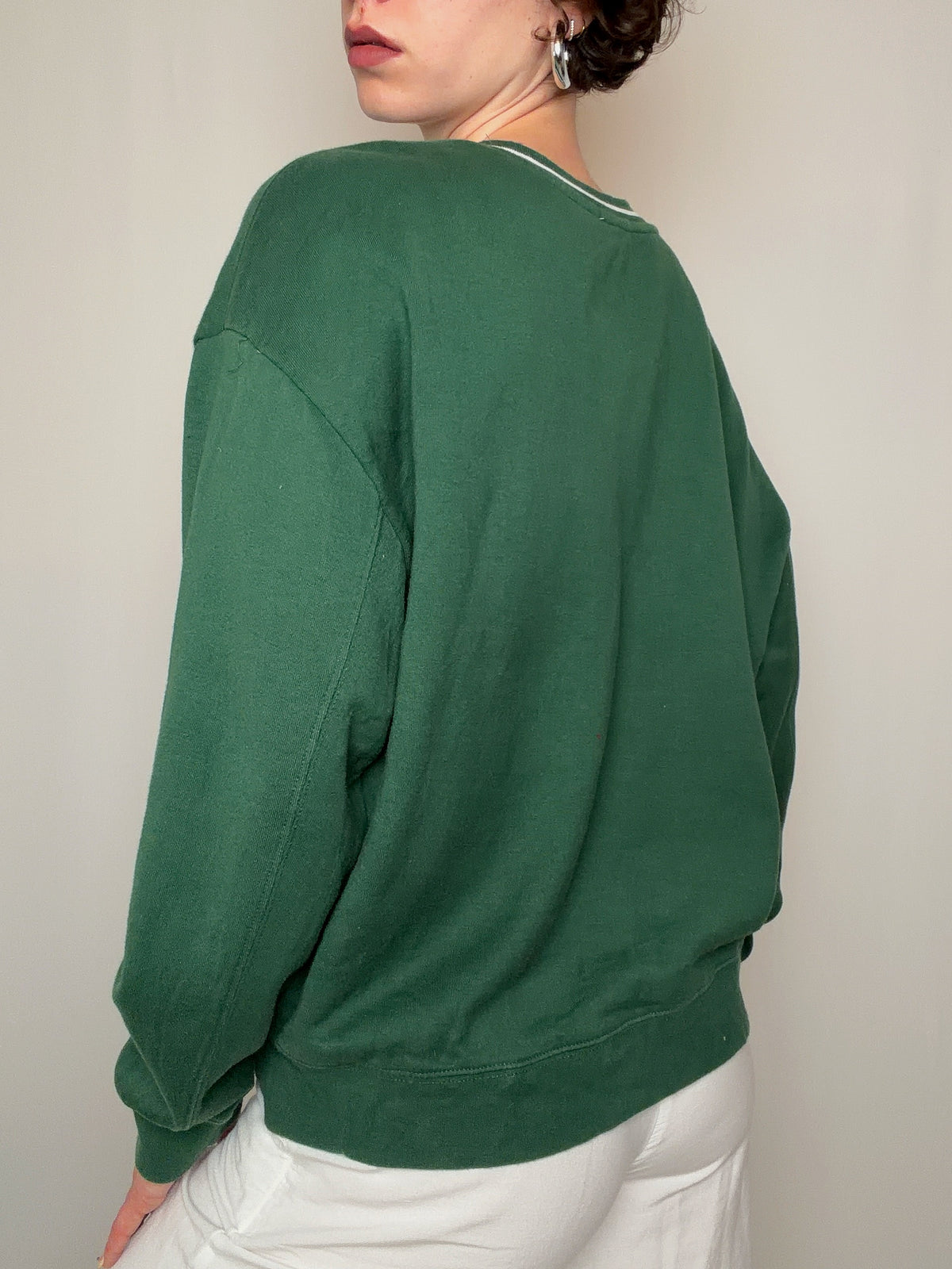 Sweat vert New York vert M vintage