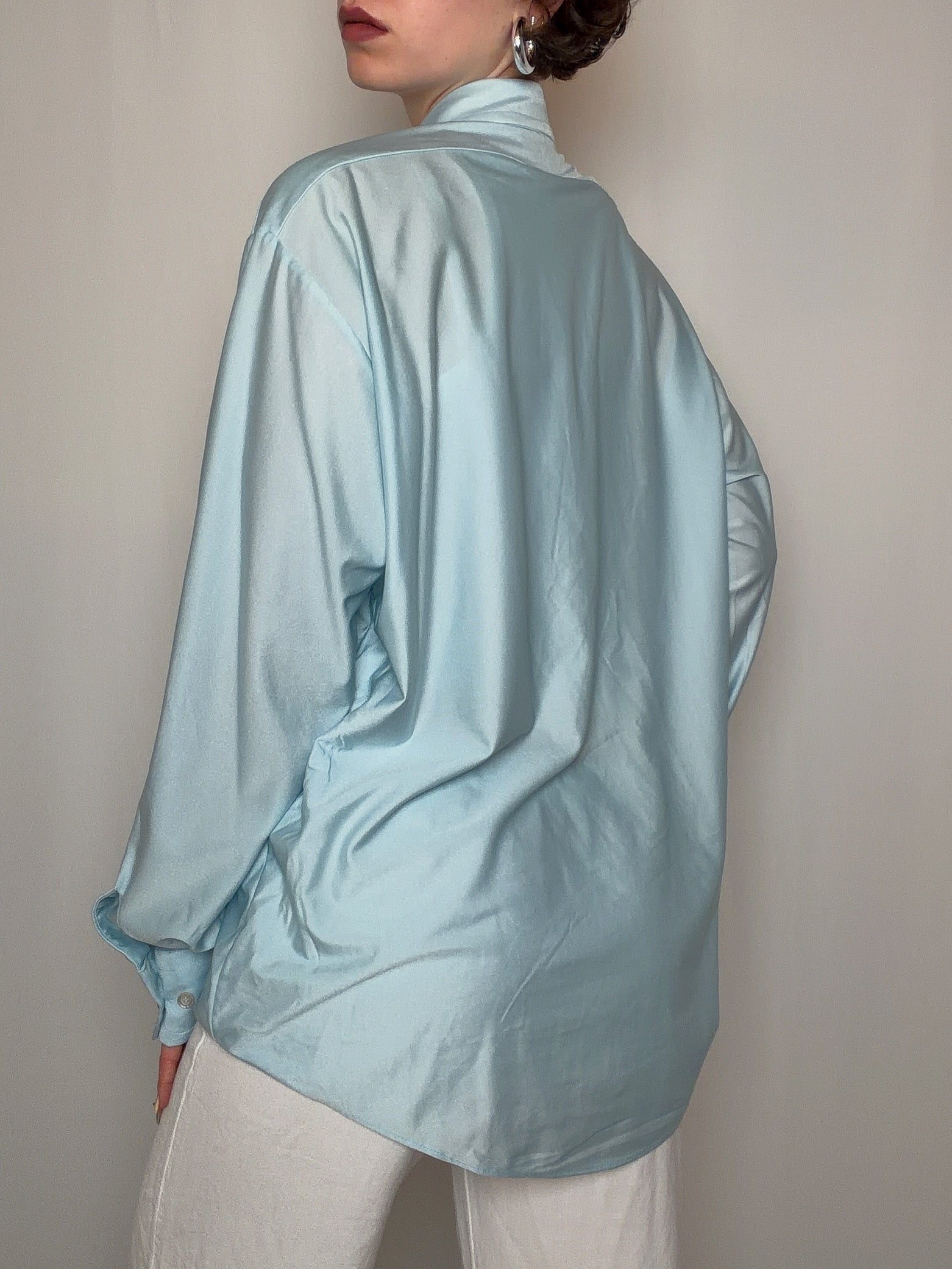 Chemise bleue ciel XL vintage