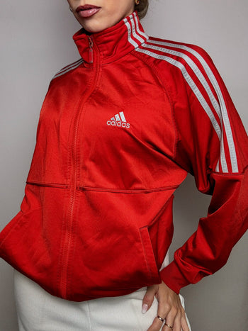 Jacket de sport rouge ADIDAS M/L vintage