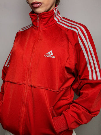 Jacket de sport rouge ADIDAS M/L vintage