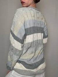 Pull d'été gris L vintage