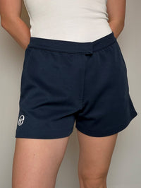 Short élastique marine Sergio Tacchini M vintage