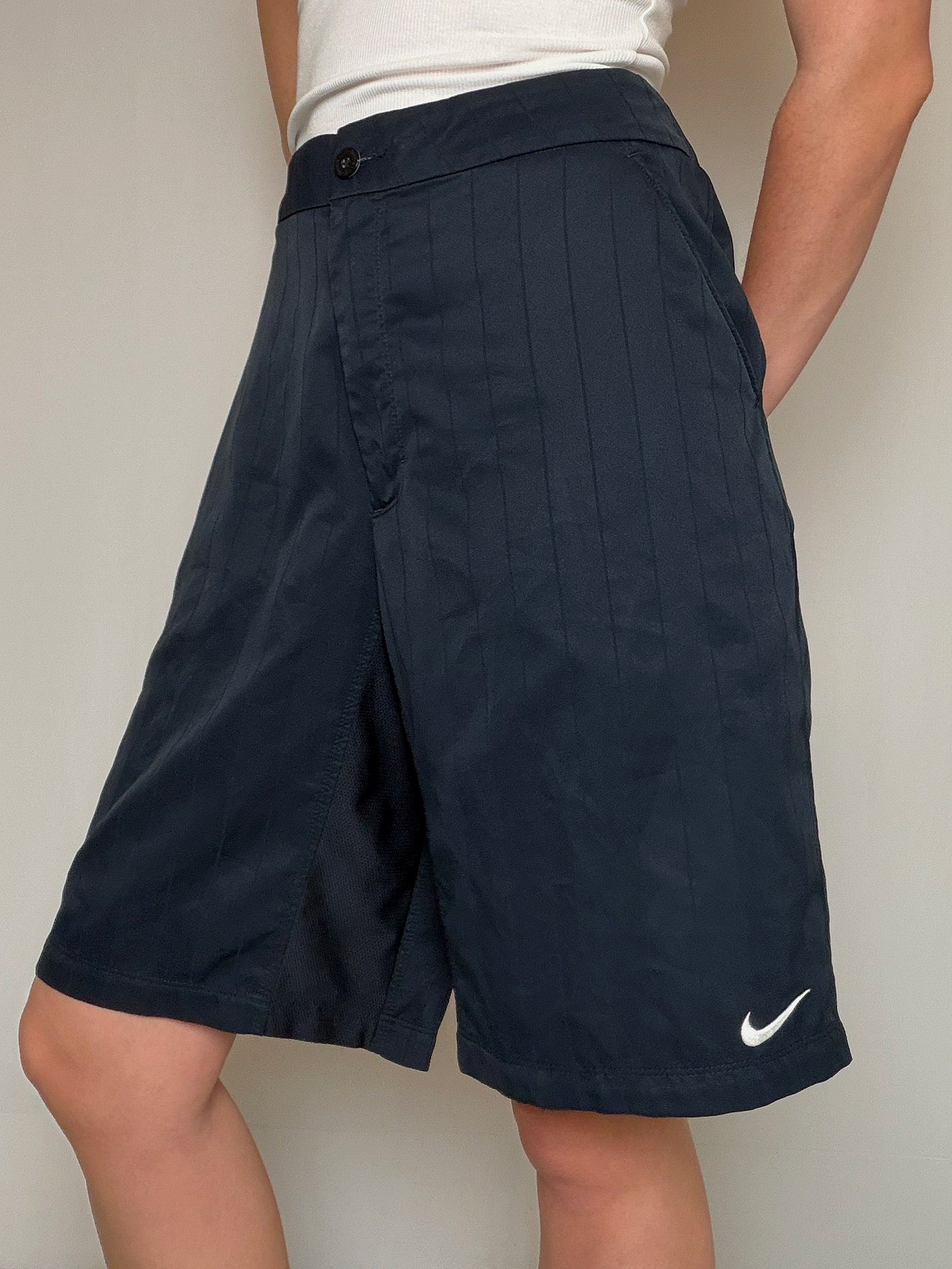 Bermuda rayé Nike L vintage