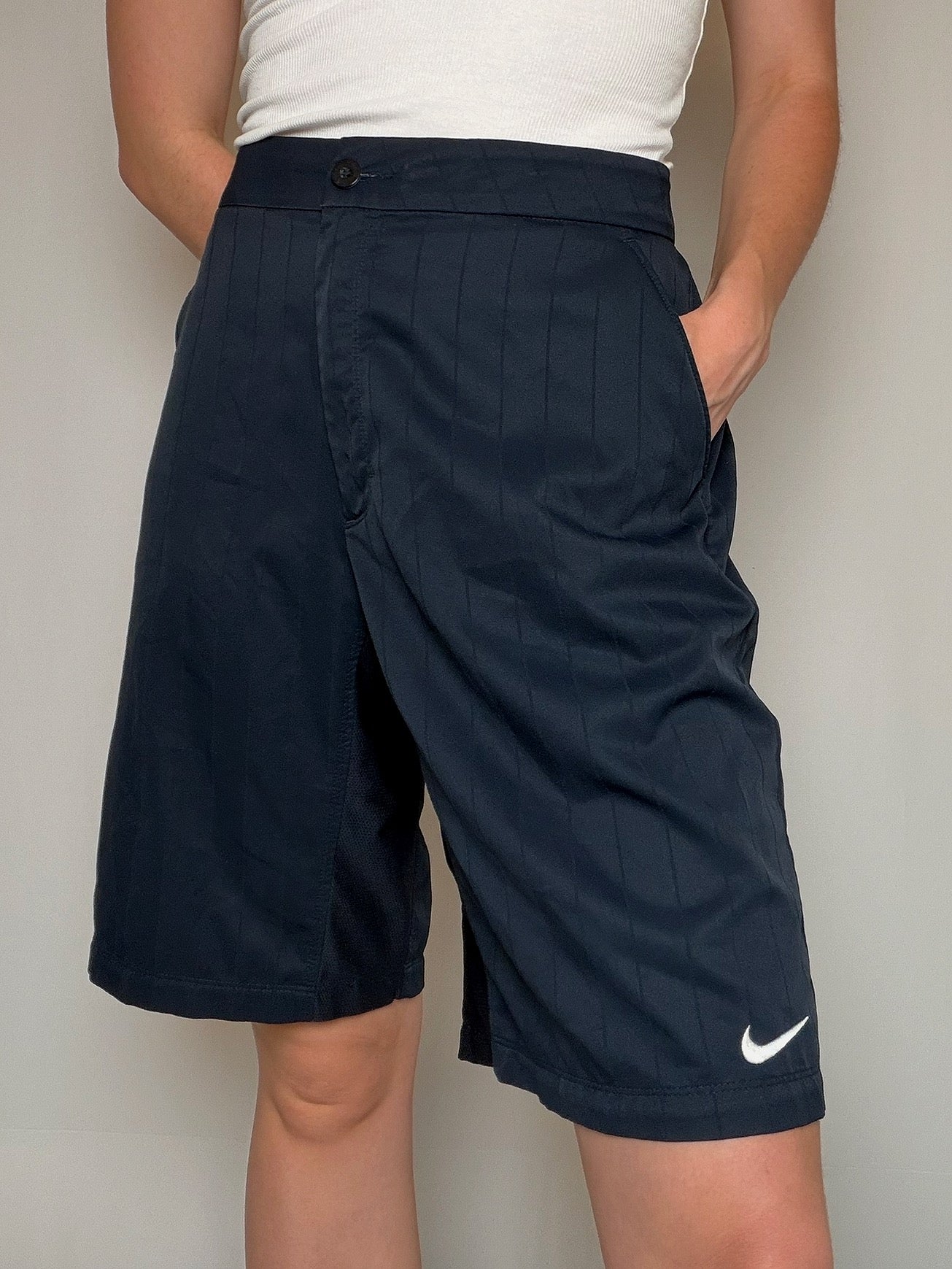 Bermuda rayé Nike L vintage