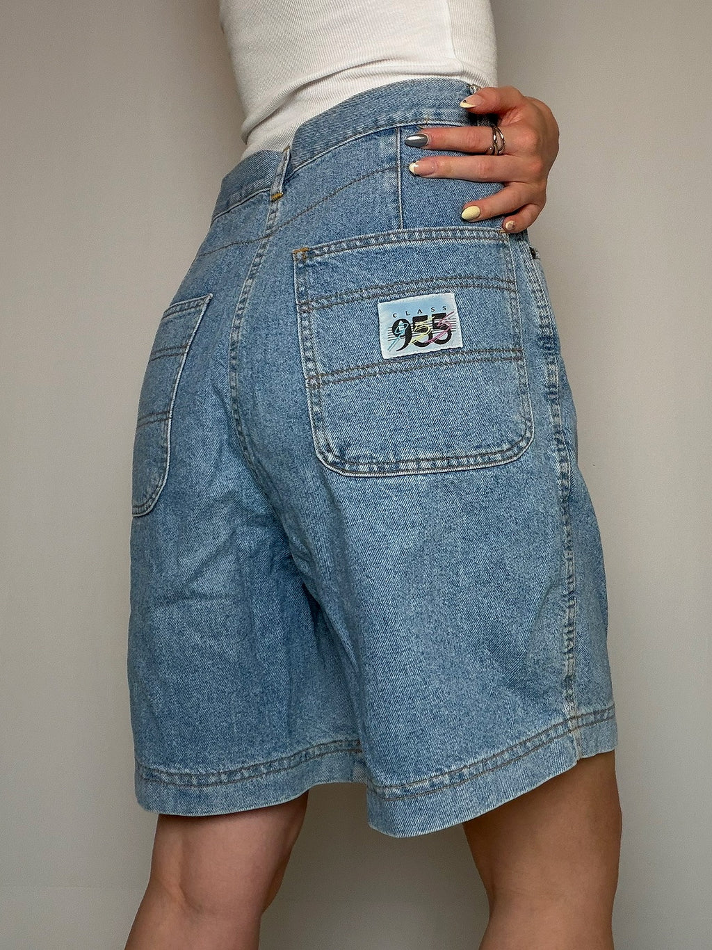 Bermuda en jean M/L vintage