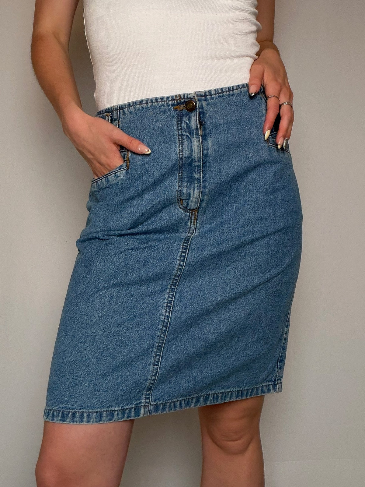 Jupe en jean S vintage