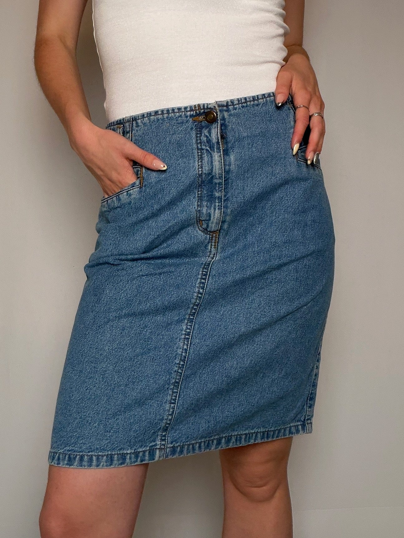 Jupe en jean S vintage