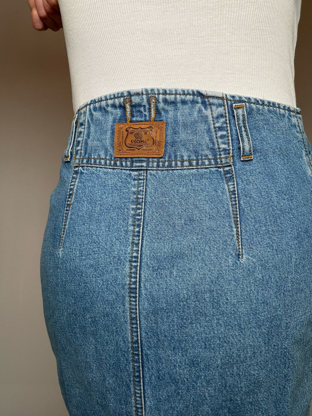Jupe en jean S vintage
