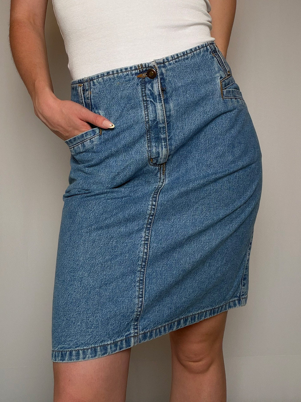 Jupe en jean S vintage