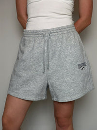 Short de sport gris Reebok L vintage