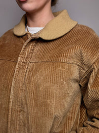 Vintage XL beige Cordjacke