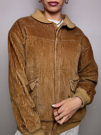 Vintage XL beige Cordjacke