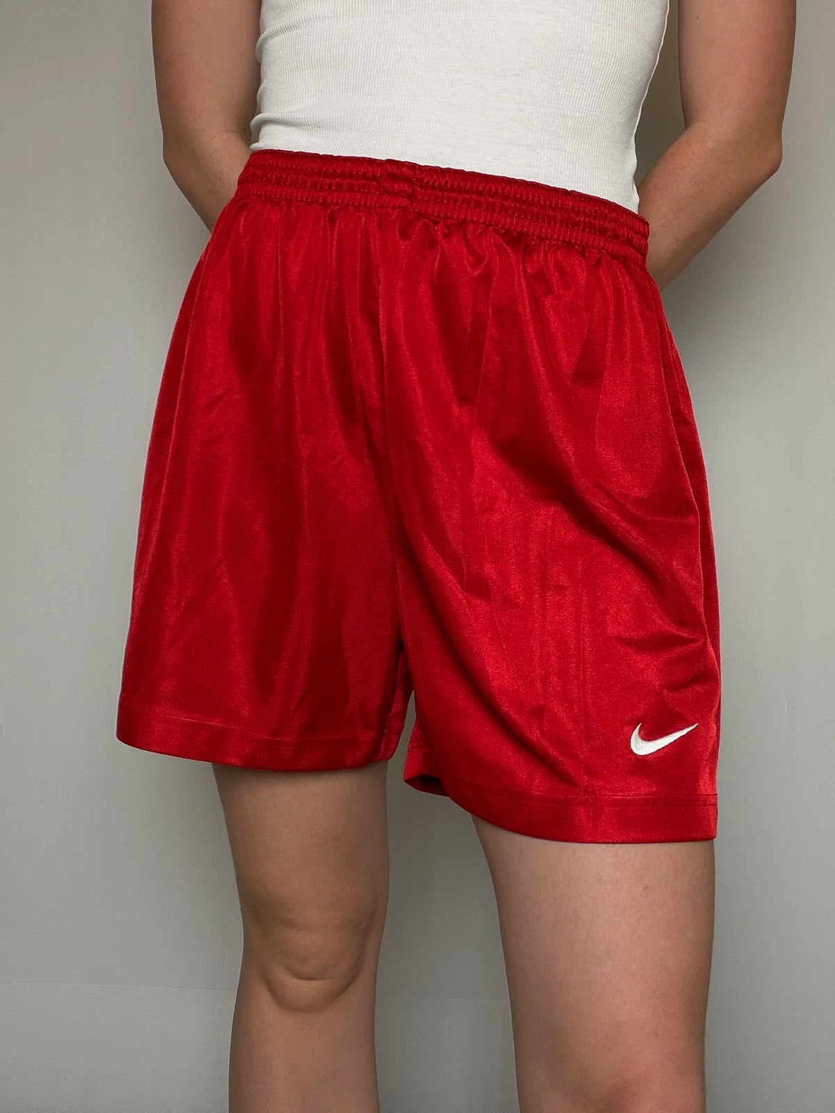 Short de sport nike rouge L vintage