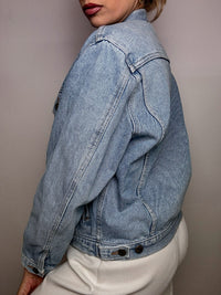 Vintage Wampum leichte Jeansjacke 
