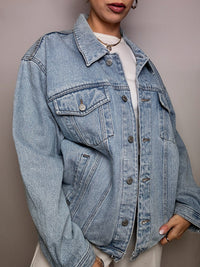 Vintage Wampum leichte Jeansjacke 