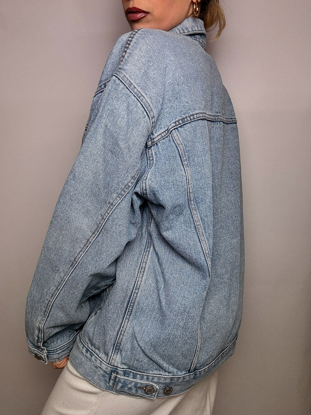 Vintage Wampum leichte Jeansjacke 