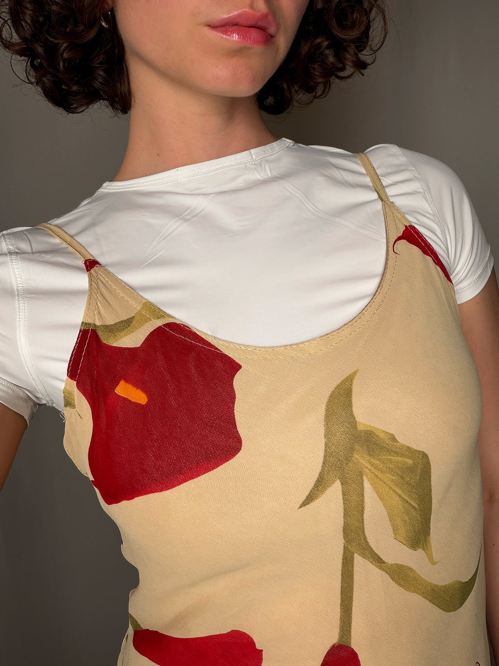 Robe a bretelles S vintage
