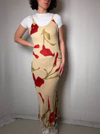 Robe a bretelles S vintage