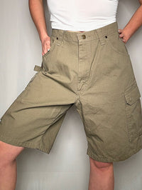 Wrangler vintage khaki denim shorts XL
