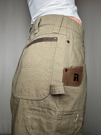 Wrangler vintage khaki denim shorts XL